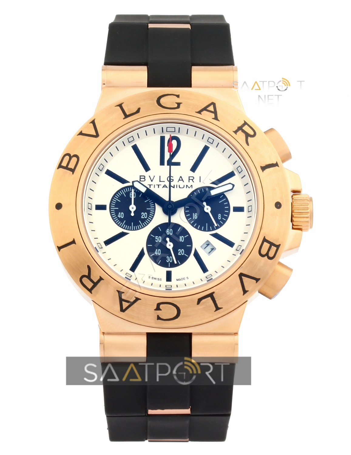 Bulgari Bvlgari Diagono Titanium - Saatport - Replika Saatler - Eta Saat  Mağazası - Rolex Saat