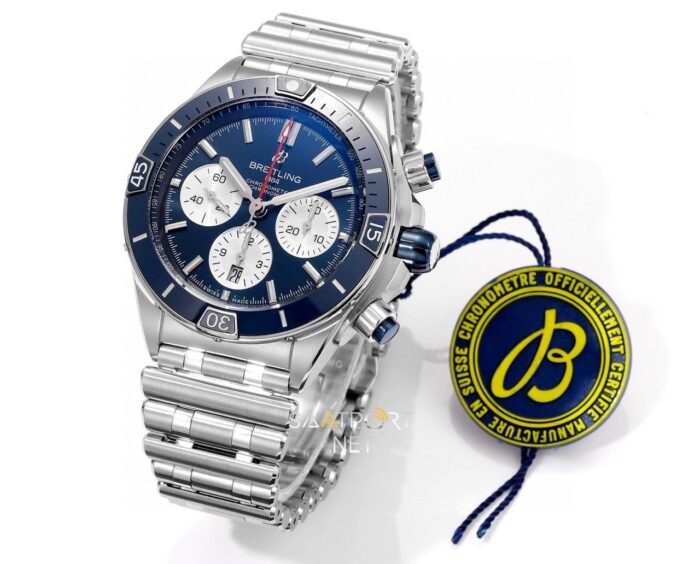 BREITLING CHRONOMAT B01 AB0136161C1A1 SUPER CLONE ETA